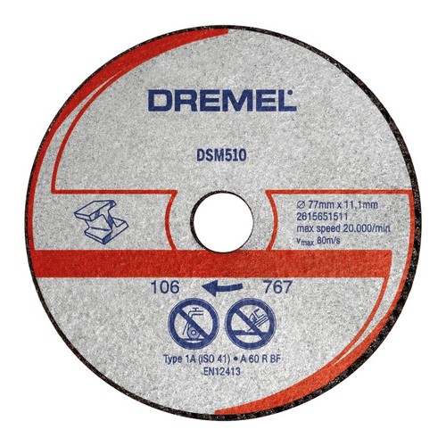Disco taglio dremel dsm510 - da,