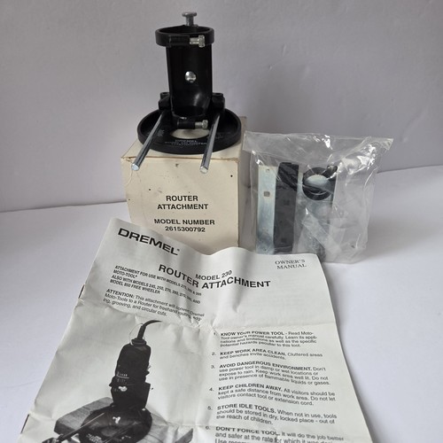 Kit attacco router - vintage, nos